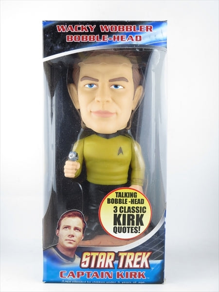【トーキング機能付】カーク [STAR TREK(スタートレック)] FUNKO(ファンコ) Wacky Wobbler(ワッキーワブラー) ボブルヘッド