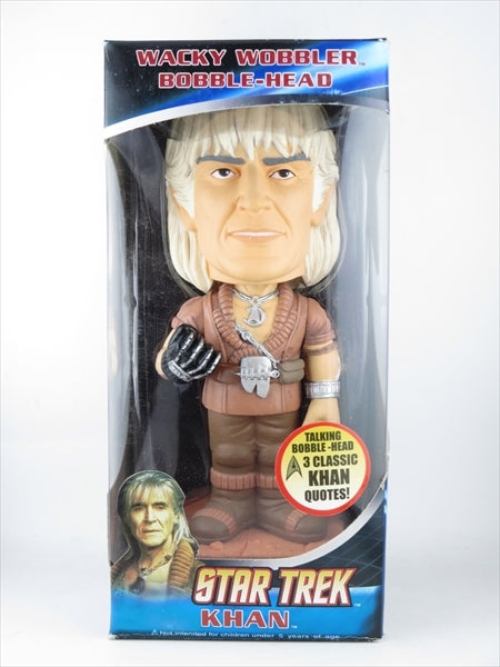 【トーキング機能付】カーン [STAR TREK(スタートレック)] FUNKO(ファンコ) Wacky Wobbler(ワッキーワブラー) ボブルヘッド