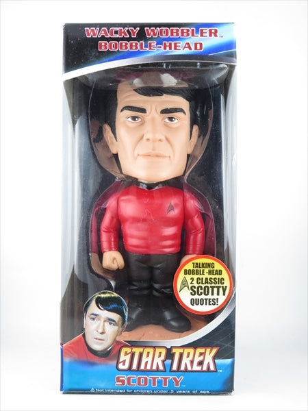【トーキング機能付】スコッティ [STAR TREK(スタートレック)] FUNKO(ファンコ) Wacky Wobbler(ワッキーワブラー) ボブルヘッド