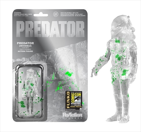 プレデター クリアver. 2014年SDCC限定2500体 リアクション FUNKO ReAction Figure(ファンコ)