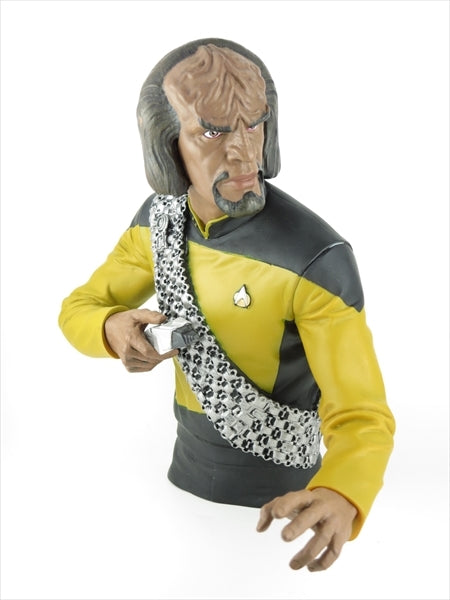 ウォーフ スタートレック STAR TREK(THE NEXT GENERATION)　バストバンク　貯金箱　ダイヤモンドセレクトトイ