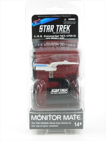 U.S.S.エンタープライズ NCC-1701-D ミニバブルシップ モニターメイト STAR TREK(スタートレック) BIF BANG POW! ボブルヘッド