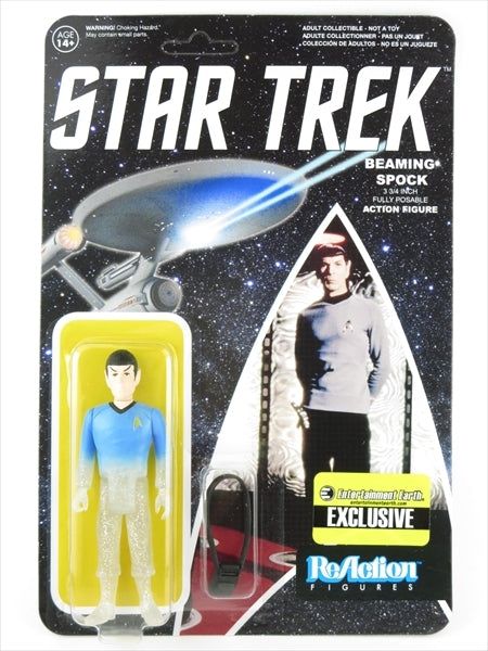 スポック 転送ver. STAR TREK(スタートレック) リアクション FUNKO ReAction Figure(ファンコ)