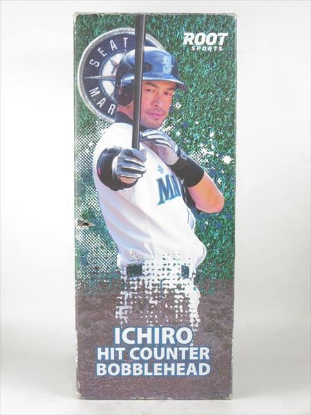 イチロー シアトル・マリナーズ ボブルヘッド ヒットカウンター付き 2011年 ROOT SPORTS