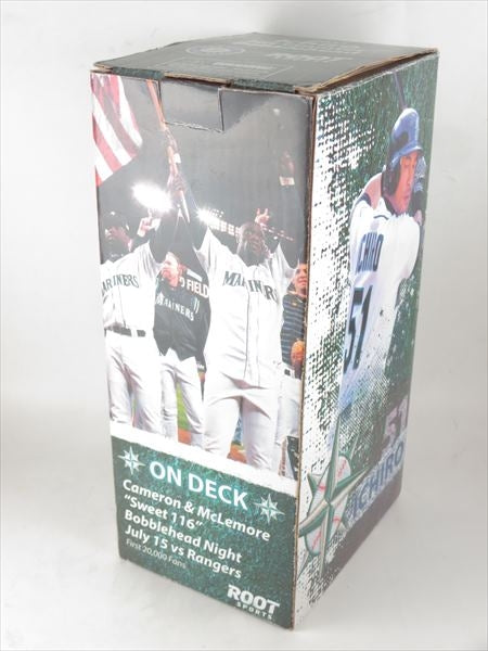 イチロー シアトル・マリナーズ ボブルヘッド ヒットカウンター付き 2011年 ROOT SPORTS