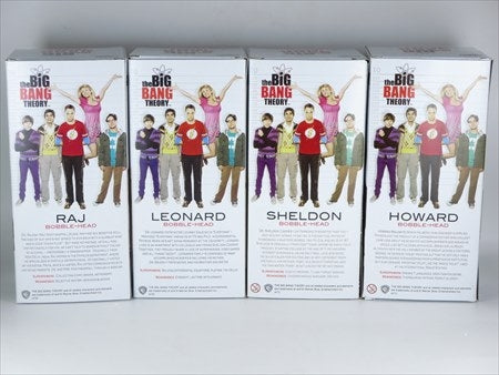 ビッグバンセオリー×スタートレック 4体セット [BIG BANG THEORY] FUNKO Wacky Wobbler(ワッキーワブラー) ボブルヘッド