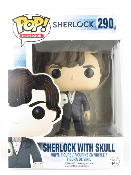 シャーロック・ホームズ スカル [シャーロック(SHERLOCK)] FUNKO(ファンコ) POP! TELEVISION 290