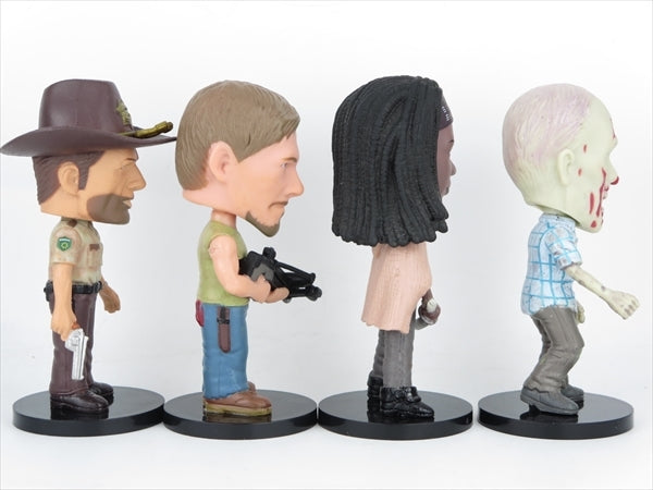 ウォーキングデッドミニボブルヘッド4体セット FUNKO(ファンコ) Mini Wacky Wobbler(ミニワッキーワブラー) ボブルヘッド