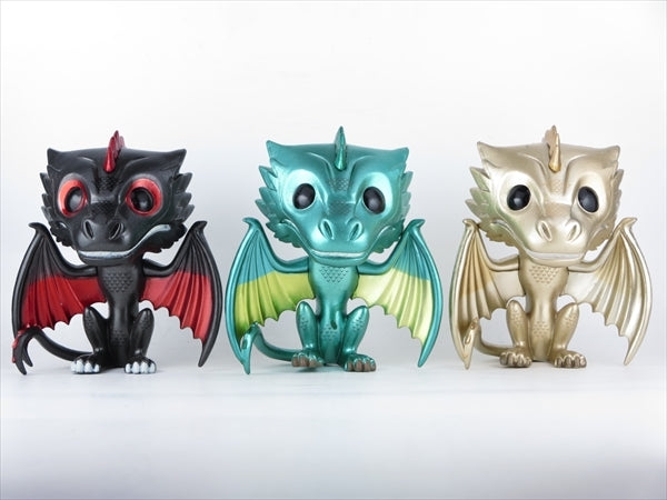 ドラゴン３体セット メタリックver. [Game of Thrones(ゲームオブスローンズ)] FUNKO POP!(ファンコ)