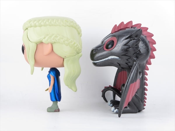 ターガリエン ミサ & ドロゴンセット メタリックver. [Game of Thrones(ゲームオブスローンズ)] FUNKO POP!(ファンコ)