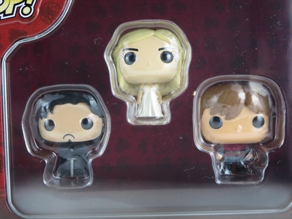 ジョン・スノウ&デナーリス&ティリオン [Game of Thrones(ゲームオブスローンズ)] FUNKO POCKET POP!(ファンコ)