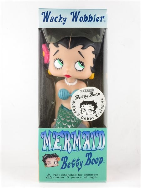 【箱傷】 マーメイド・ベティ [BETTY BOOP(ベティ・ブープ)] FUNKO(ファンコ) Wacky Wobbler(ワッキーワブラー) ボブルヘッド