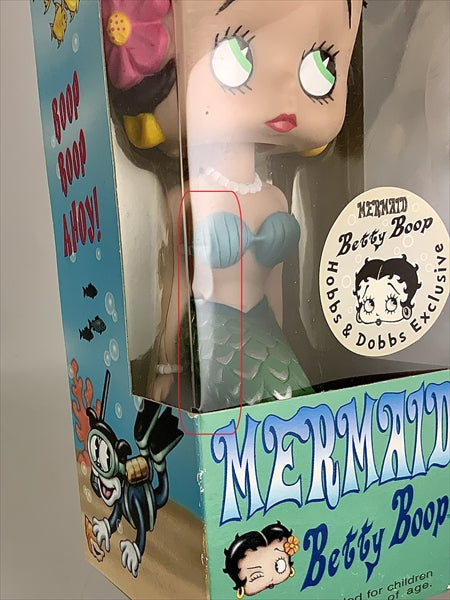 【箱傷】 マーメイド・ベティ [BETTY BOOP(ベティ・ブープ)] FUNKO(ファンコ) Wacky Wobbler(ワッキーワブラー) ボブルヘッド