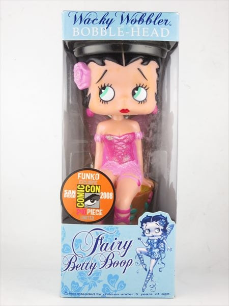 妖精ベティ 2008年コミコン240体限定 [BETTY BOOP(ベティ・ブープ)] FUNKO(ファンコ) Wacky Wobbler(ワッキーワブラー) ボブルヘッド