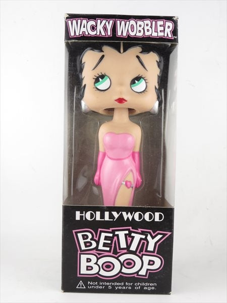 イブニングベティ ピンクドレス [BETTY BOOP(ベティ・ブープ)] FUNKO(ファンコ) Wacky Wobbler(ワッキーワブラー) ボブルヘッド
