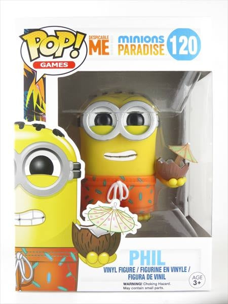 フィル [MINIONS PARADISE(ミニオンズパラダイス)] FUNKO(ファンコ) POP! MOVIES 120