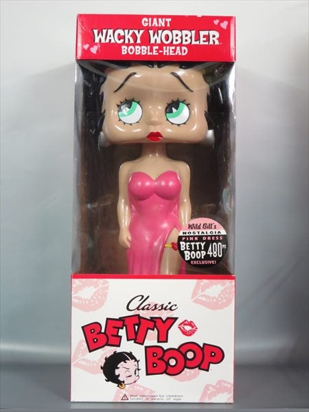 ジャイアントベティ ピンクドレス 480体限定 [BETTY BOOP(ベティ・ブープ)] FUNKO(ファンコ) Giant Wacky Wobbler(ワッキーワブラー)
