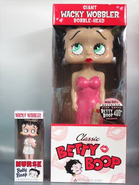 ジャイアントベティ ピンクドレス 480体限定 [BETTY BOOP(ベティ・ブープ)] FUNKO(ファンコ) Giant Wacky Wobbler(ワッキーワブラー)