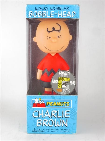 チャーリーブラウン 2006年コミコン480体限定 [PEANUTS(ピーナッツ)] FUNKO(ファンコ) Wacky Wobbler(ワッキーワブラー) ボブルヘッド