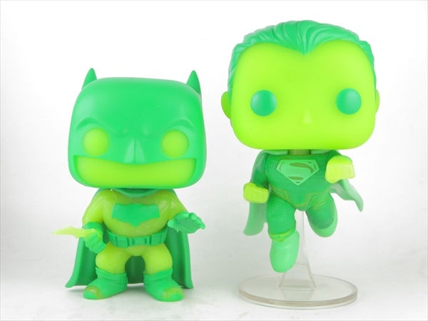 バットマン&スーパーマン 蓄光ver [バットマンvsスーパーマン] FUNKO(ファンコ) POP! HEROES 2PACK