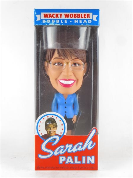 サラ・ペイリン ブルージャケット FUNKO(ファンコ) Wacky Wobbler(ワッキーワブラー) ボブルヘッド