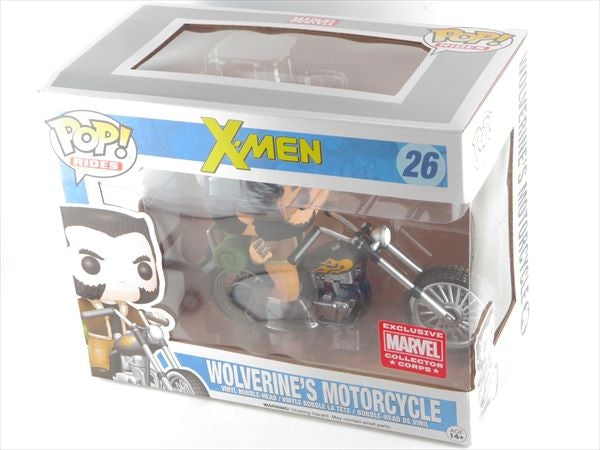ウルヴァリン バイク MARVEL COLLECTOR CORP限定版 [X-MEN(エックスメン)] FUNKO(ファンコ) POP! RIDES 26