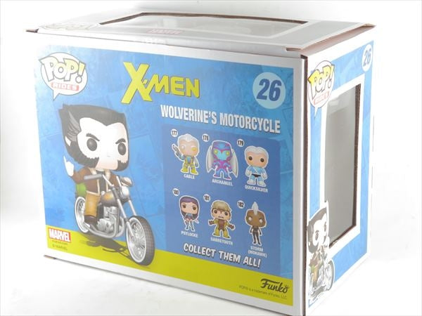 ウルヴァリン バイク MARVEL COLLECTOR CORP限定版 [X-MEN(エックスメン)] FUNKO(ファンコ) POP! RIDES 26