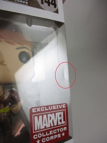 【箱傷】 スクイレル・ガール MARVEL COLLECTOR CORP限定版 FUNKO(ファンコ) POP! 144