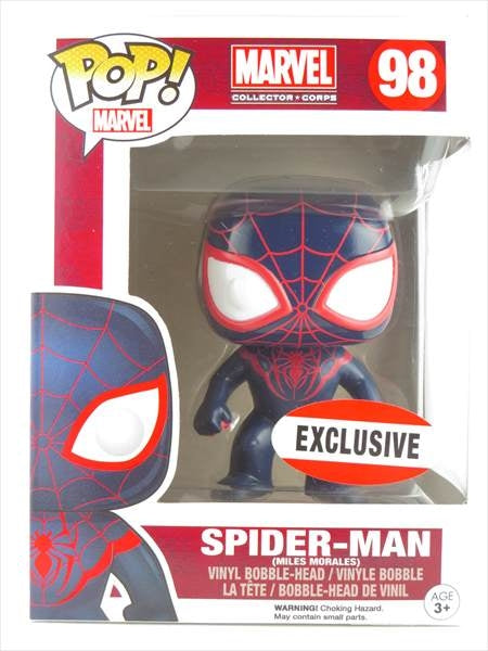 スパイダーマン マイルズ・モラレス MARVEL COLLECTOR CORP限定版 FUNKO(ファンコ) POP! MARVEL 98