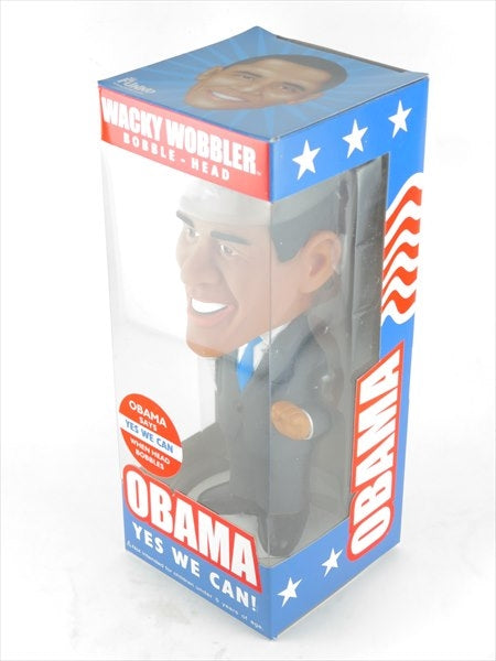 【トーキング機能付】バラク・オバマ FUNKO(ファンコ) Wacky Wobbler(ワッキーワブラー) ボブルヘッド