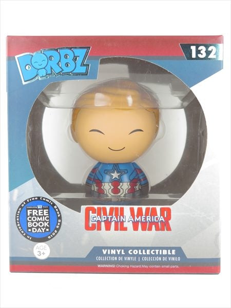 キャプテン・アメリカ [キャプテンアメリカ シビルウォー] FUNKO DORBZ(ファンコ ドーブズ) 132