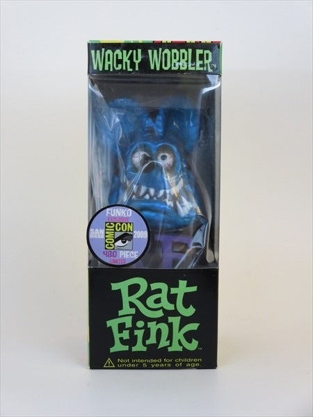 ラットフィンク メタリックブルー 2009年コミコン 世界限定480体 FUNKO(ファンコ) Wacky Wobbler(ワッキーワブラー) ボブルヘッド