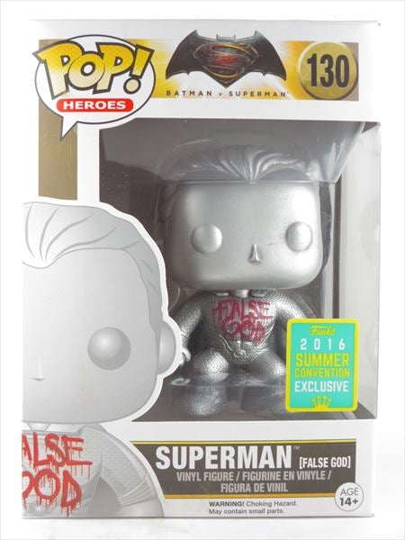 スーパーマン FALSE GOD 2016年SUMMER CONVENTION限定 [バットマンvsスーパーマン] FUNKO(ファンコ) POP! HEROES 130
