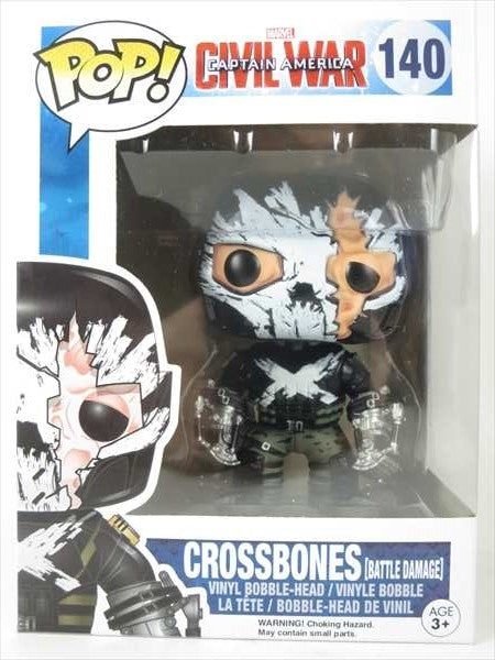 クロスボーンズ バトルダメージ [キャプテンアメリカ シビルウォー(CAPTAIN AMERICA CIVIL WAR)] FUNKO(ファンコ) POP! 140