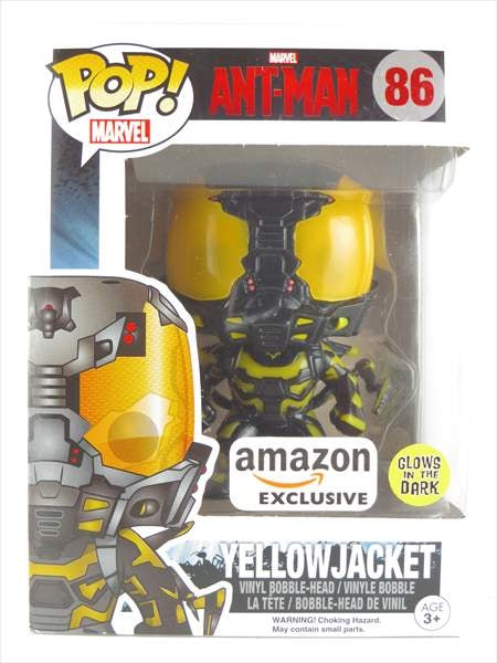 アントマン イエロージャケット 蓄光版 [アントマン] FUNKO POP!(ファンコ) ボブルヘッド