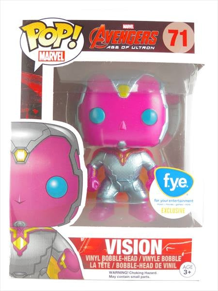 ヴィジョン メタリックver. [Avengers(アベンジャーズ・エイジ・オブ・ウルトロン] FUNKO(ファンコ) POP! MARVEL 71