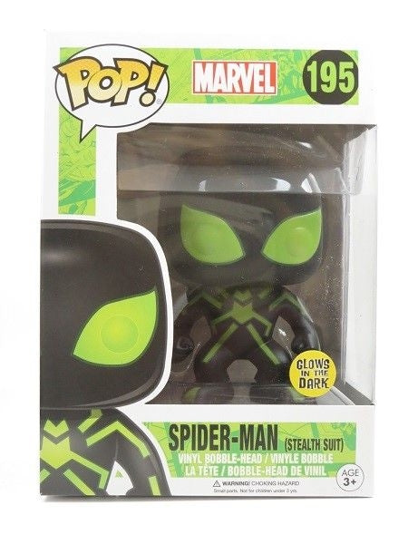 スパイダーマン ステルススーツ 蓄光版 [スパイダーマン] FUNKO(ファンコ) POP! 195