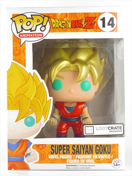 スーパーサイヤ人孫悟空 メタリックver. [ドラゴンボールZ] FUNKO(ファンコ) POP! ANIMATION 14