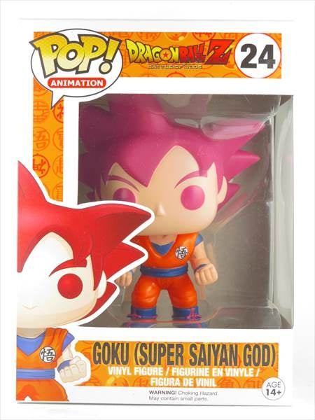 孫悟空 スーパーサイヤ人ゴッド [ドラゴンボールZ] FUNKO(ファンコ) POP! ANIMATION 24