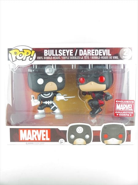 ブルズアイ&デアデビル MARVEL COLLECTOR CORP限定版 [スパイダーマン] FUNKO POP!(ファンコ) ボブルヘッド