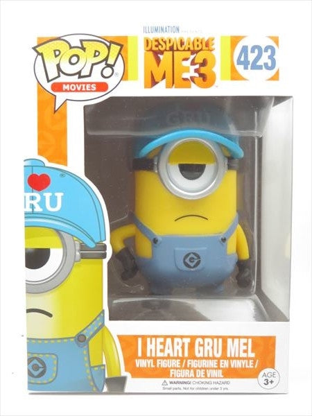 I HEART GRU ミニオン [怪盗グルーのミニオン大脱走(DESPICABLE ME3)] FUNKO(ファンコ) POP! MOVIES 423