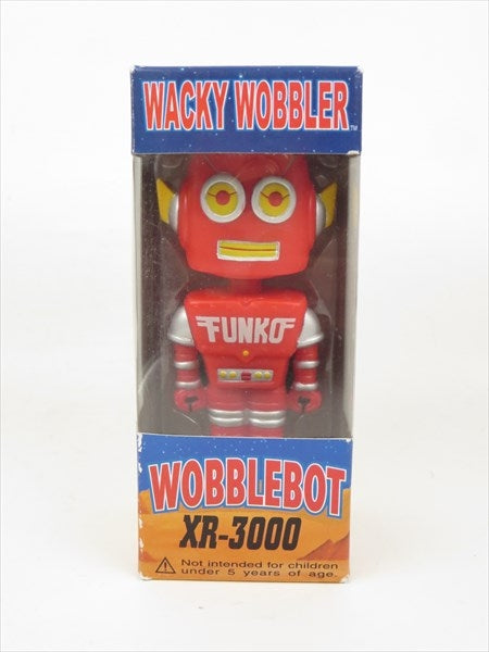 XR-3000 赤 [WOBBLEBOT] FUNKO(ファンコ) Wacky Wobbler(ワッキーワブラー) ボブルヘッド