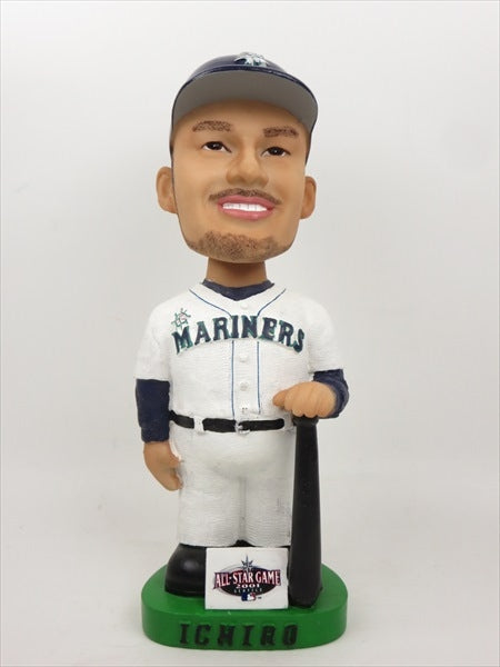 イチロー オールスター2001 ホワイト シアトル・マリナーズ 5000体限定 ボブルヘッド Genuine Merchandise