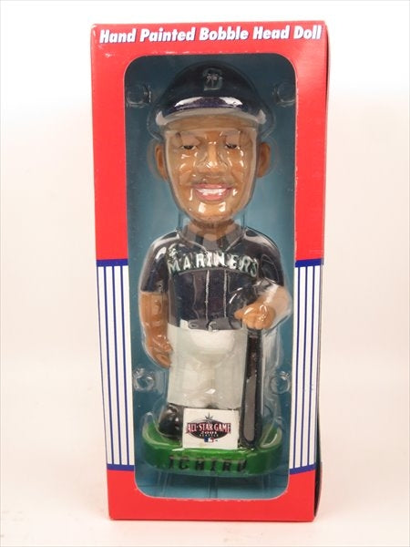 イチロー オールスター2001 ネイビー シアトル・マリナーズ 5000体限定 ボブルヘッド Genuine Merchandise