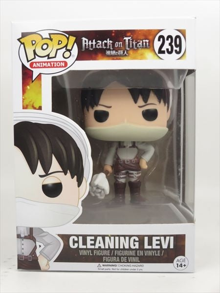 リヴァイ・アッカーマン 掃除中 [進撃の巨人(Attack on Titan)] FUNKO(ファンコ) POP! ANIMATION 239