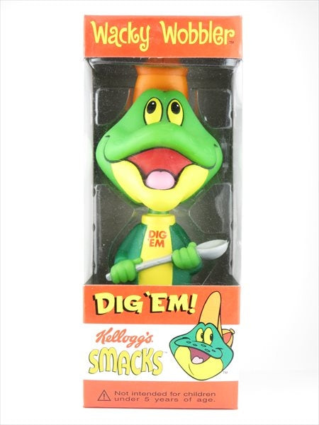 ディグエム Dig'em Frog [Kellogg's(ケロッグ)] FUNKO(ファンコ) Wacky Wobbler(ワッキーワブラー) ボブルヘッド