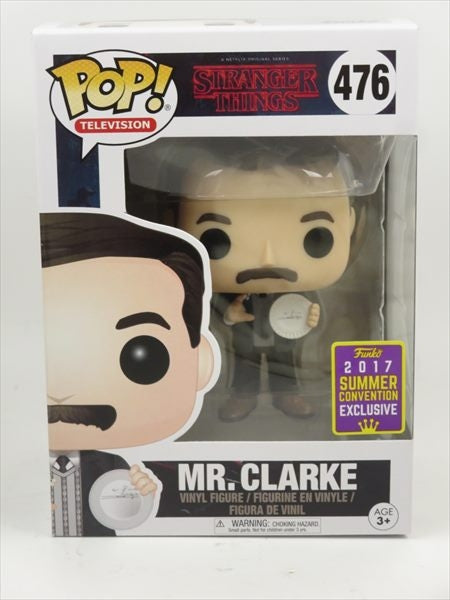 クラーク先生 2017年SUMMER CONVENTION限定 [ストレンジャーシングス] FUNKO(ファンコ) POP! TELEVISION 476