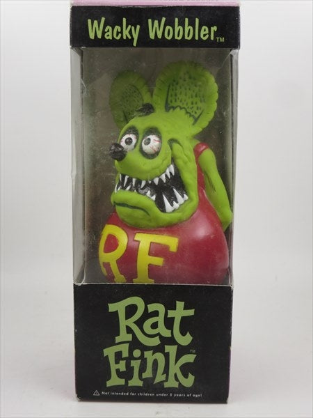 ラットフィンク イエローグリーン FUNKO(ファンコ) Wacky Wobbler(ワッキーワブラー) ボブルヘッド