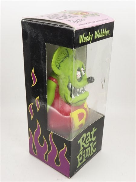 ラットフィンク イエローグリーン FUNKO(ファンコ) Wacky Wobbler(ワッキーワブラー) ボブルヘッド