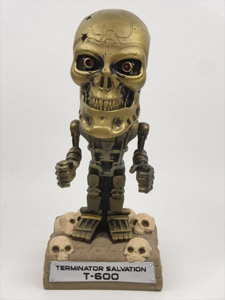 【ライト機能付】ターミネーター T600 ゴールド 2009年SDCC1008体限定 [ターミネーター・サルベーション] FUNKO(ファンコ) Wacky Wobbler